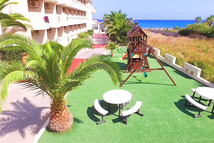 East front and playground