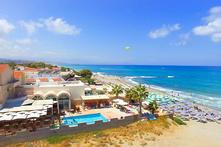 Swimming pool and beach