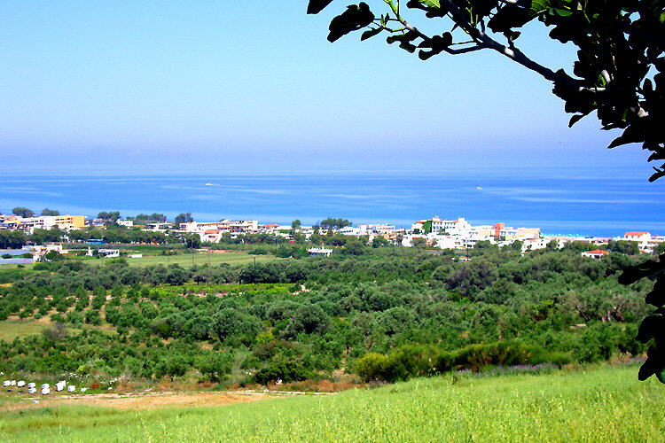 Adelianos Campos: View from a hill near Adele